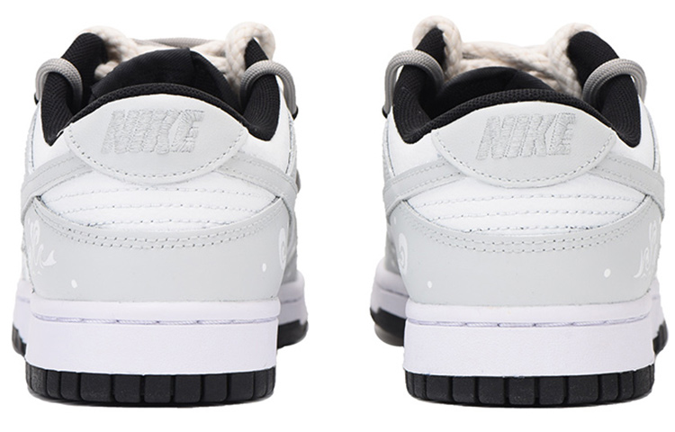 Shop 【カスタムシューズ】ナイキダンクロー レトロ「サマーウェーブ - グレー/ホワイト」 DJ6188-002(Team拾伍-男款海浪S-BOX)