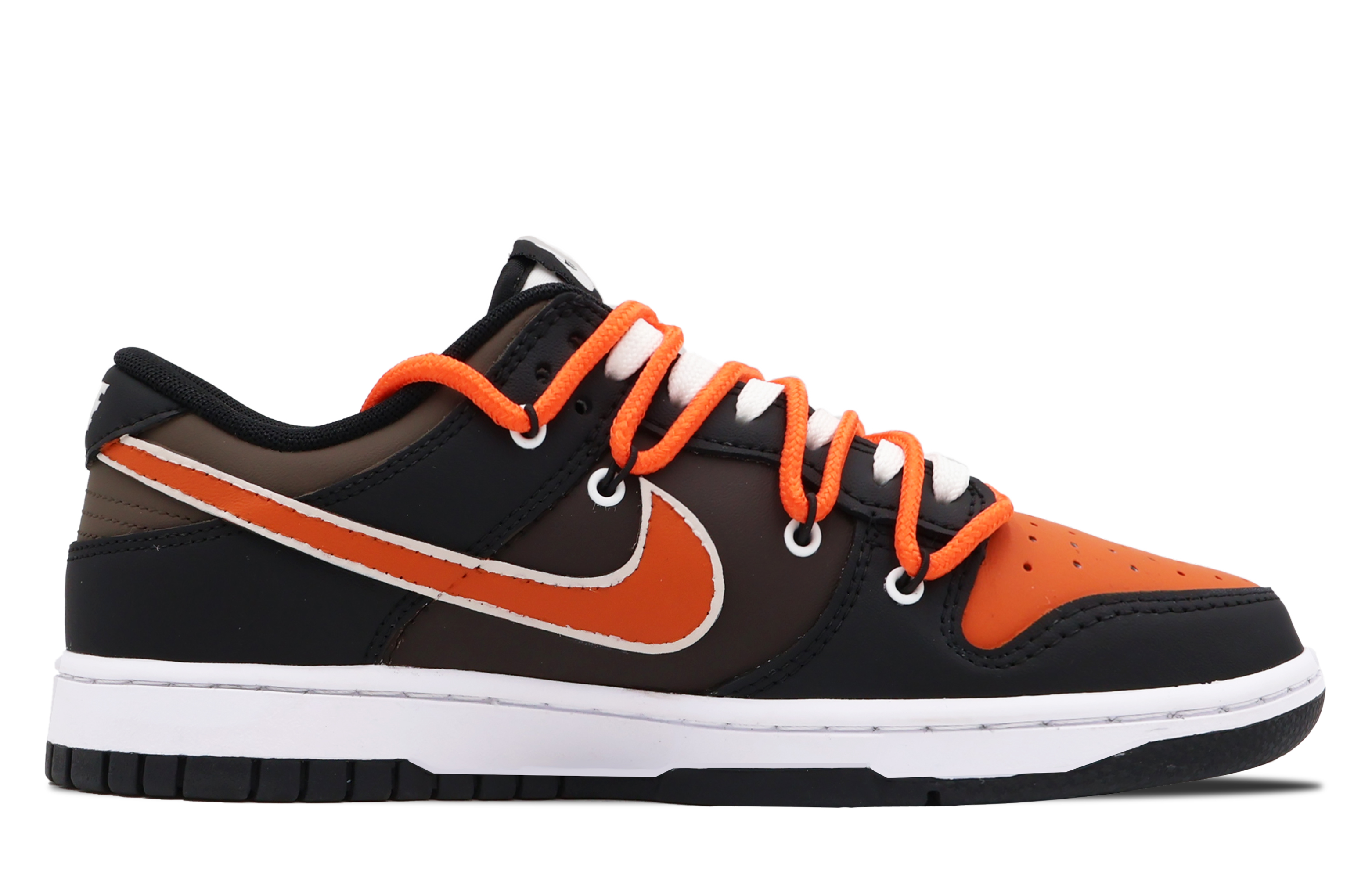 Order [定制鞋] 耐克Dunk低帮复古 '日落黑橙' DD1391-100(Team53-男款落阳S-BOX)