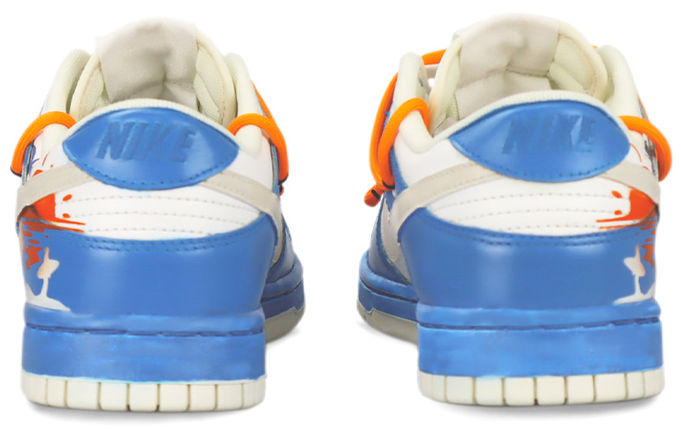 Shop [Kasur Tersuai] Nike Dunk Low Retro 'Sunset Gradient - Barat Laut' DJ6188-100(TeamTwo-解构闪电蓝S-BOX)