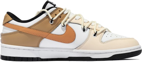 【訂製球鞋】Nike Dunk 低筒復古 落日特調 塗鴉 簡約 低筒 滑板鞋 男款 黑橙白 Order 【訂製球鞋】Nike Dunk 低筒復古 落日特調 塗鴉 簡約 低筒 滑板鞋 男款 黑橙白