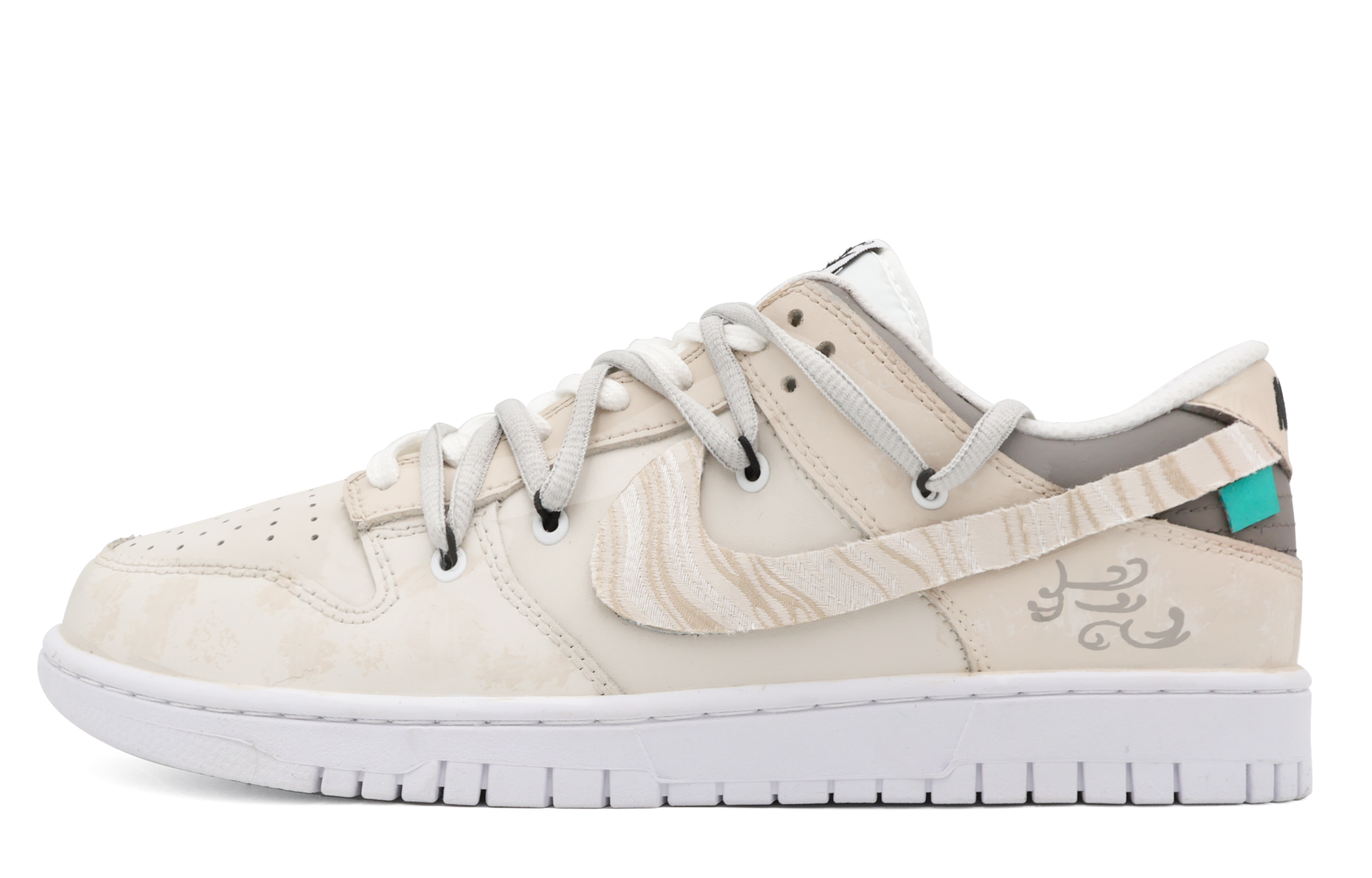 Buy [Zapatillas Personalizadas] Nike Dunk Low Retro 'Puesta de Sol' DJ6188-101(Team53-男款落日圆S-BOX)