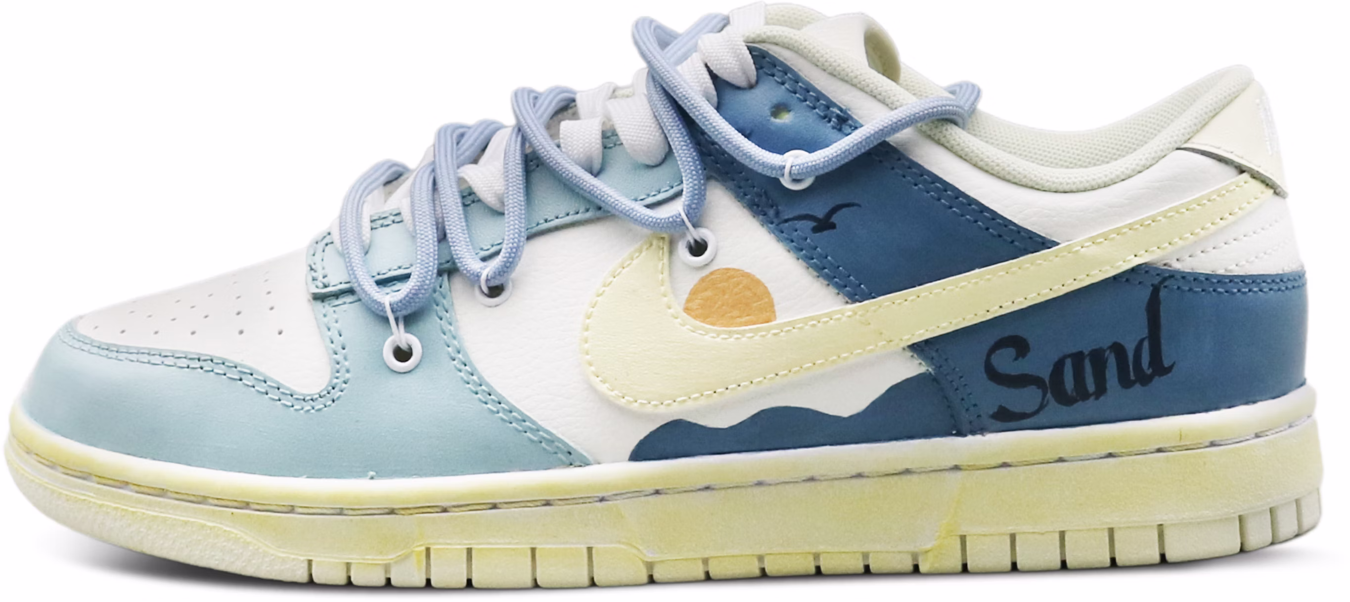 custom-shoes-nike-dunk-low-retro-sunset-west-coast-party