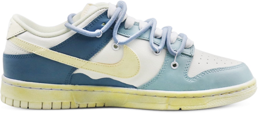 ナイキダンクロー レトロ 'サンセット ウエストコースト パーティー' カスタムシューズ DJ6188-100(Team8西海岸派对蓝白) Order ナイキダンクロー レトロ 'サンセット ウエストコースト パーティー' カスタムシューズ DJ6188-100(Team8西海岸派对蓝白)