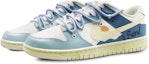 Lookbook ナイキダンクロー レトロ 'サンセット ウエストコースト パーティー' カスタムシューズ DJ6188-100(Team8西海岸派对蓝白)