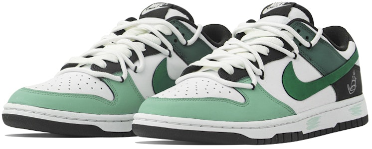 나이키 덩크 로우 레트로 '새알심 화이트 그린' (54 characters) DD1391-100(Team34-小汤圆男款) Lookbook 나이키 덩크 로우 레트로 '새알심 화이트 그린' (54 characters) DD1391-100(Team34-小汤圆男款)