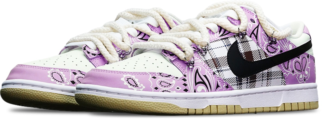 Zapatillas Nike Dunk Low Retro 'Tartan Paisley Púrpura-Rojo-Blanco' DV0833-100(TeamT-腰果花紫红白S-BOX) Lookbook Zapatillas Nike Dunk Low Retro 'Tartan Paisley Púrpura-Rojo-Blanco' DV0833-100(TeamT-腰果花紫红白S-BOX)