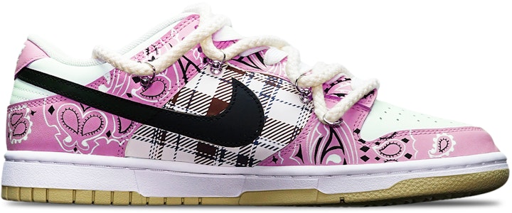 나이키 덩크 로우 레트로 'TS 플레이드 페이즐리 블랙 화이트 레드' (커스텀) DV0833-100(TeamT-腰果花红白S-BOX) Order 나이키 덩크 로우 레트로 'TS 플레이드 페이즐리 블랙 화이트 레드' (커스텀) DV0833-100(TeamT-腰果花红白S-BOX)