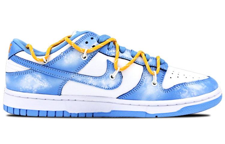 Order Nike Dunk Low Retro Azul Universitario Degradado DD1391-102(Team-叁男女款小OW解构蓝天白云)