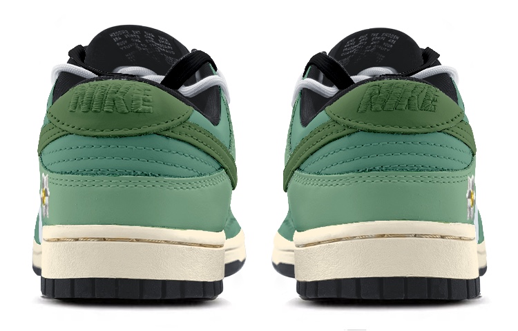 Shop ナイキ ダンク レトロ "バレンタイン解体 水仙" (カスタム) DD1391-100(TeamK-绿色光年)