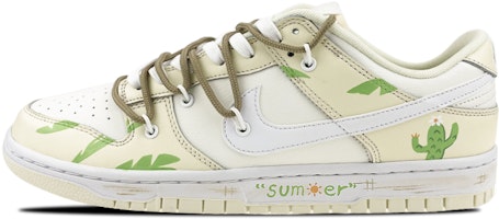 【訂製球鞋】Nike Dunk Low Retro 是在玩鞋 情人節主題 禮盒 夏日仙人掌 做舊 低幫 板鞋 男款 米色 Buy 【訂製球鞋】Nike Dunk Low Retro 是在玩鞋 情人節主題 禮盒 夏日仙人掌 做舊 低幫 板鞋 男款 米色