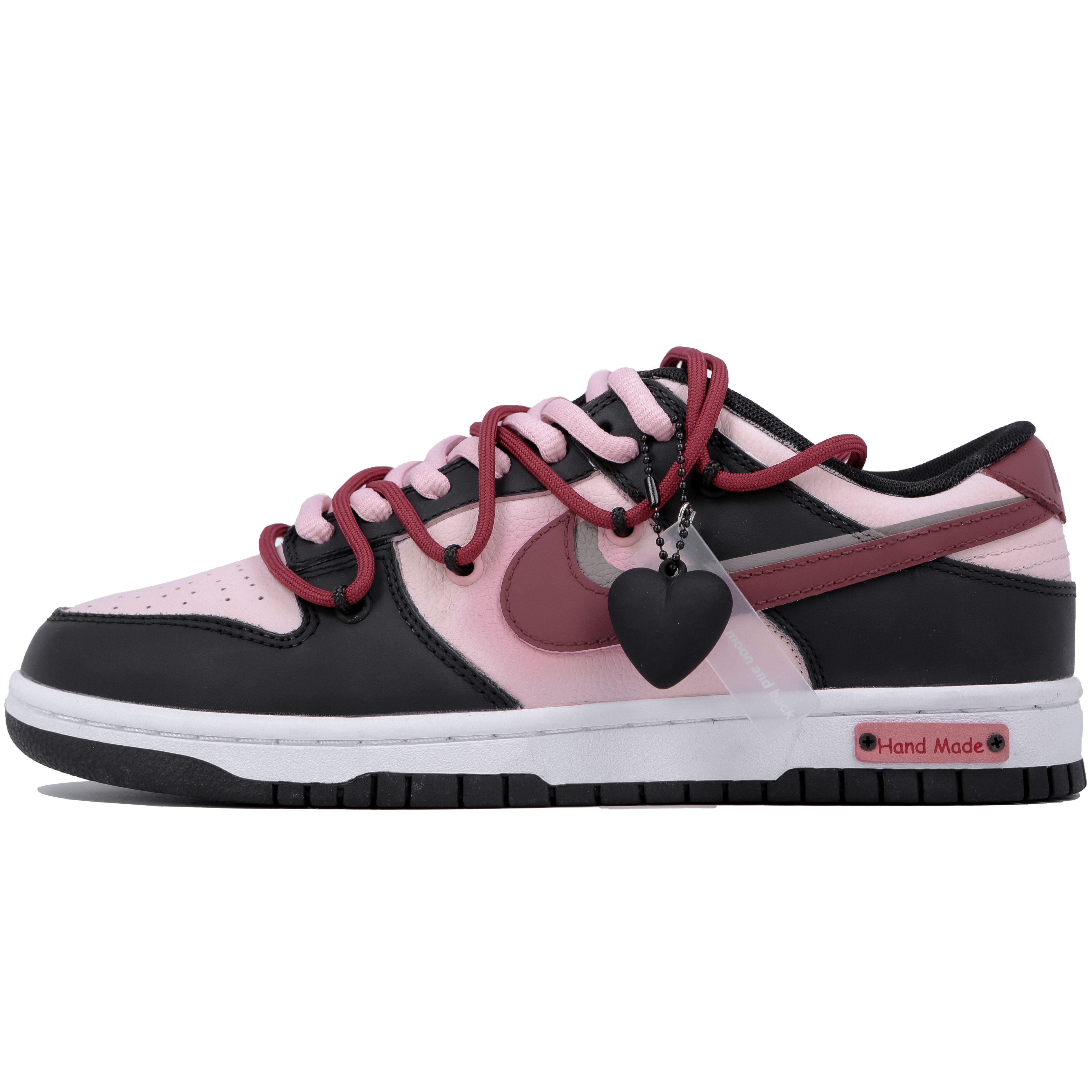 Buy Sepatu Nike Dunk Low Retro 'Valentine's Day Hitam-Pink' Edisi Khusus DJ6188-002(Team4-男粉墨腮红)