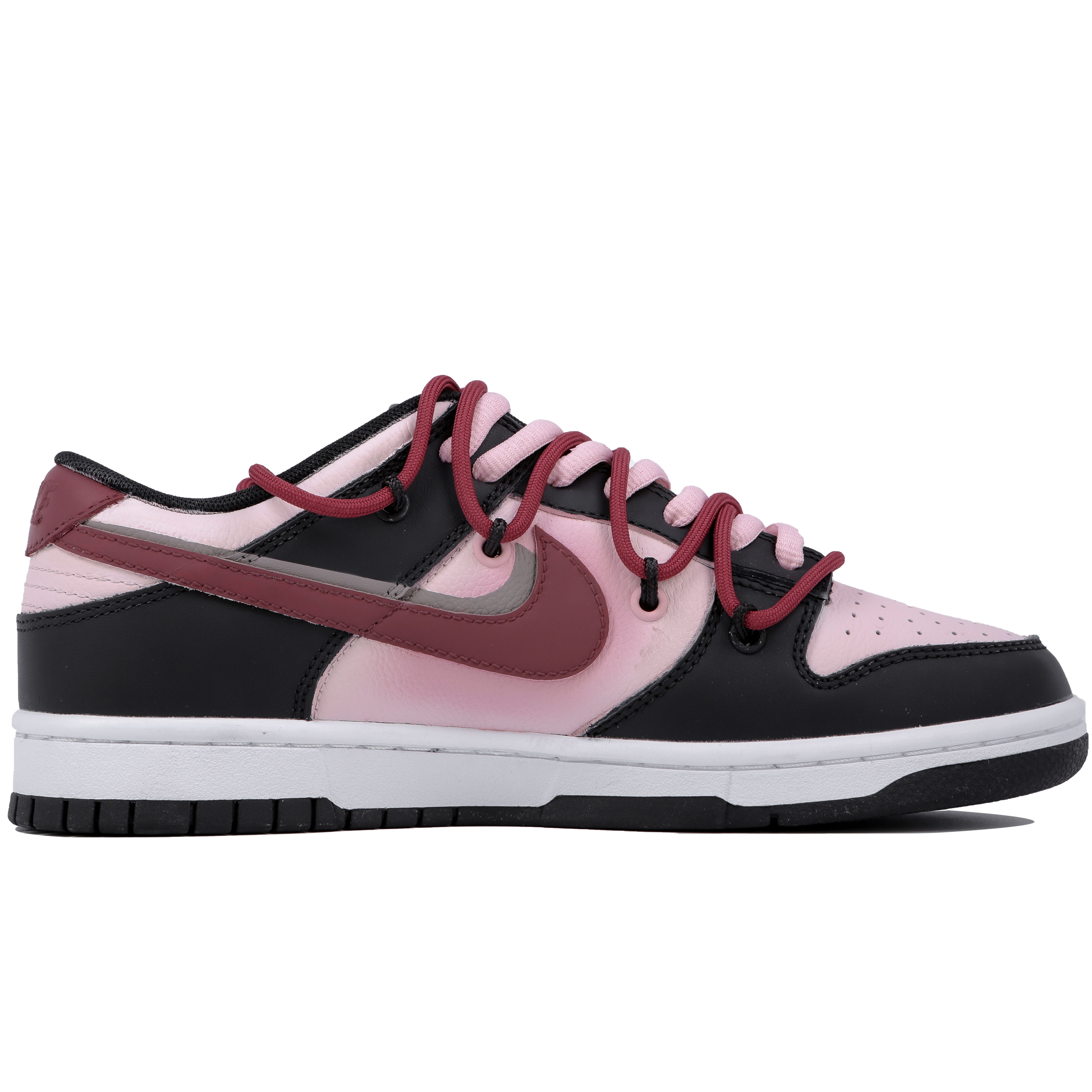 Order Sepatu Nike Dunk Low Retro 'Valentine's Day Hitam-Pink' Edisi Khusus DJ6188-002(Team4-男粉墨腮红)