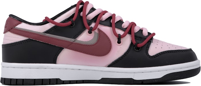 Zapatillas Nike Dunk Low Retro 'San Valentín Negro-Rosa' Personalizadas DJ6188-002(Team4-男粉墨腮红) Order Zapatillas Nike Dunk Low Retro 'San Valentín Negro-Rosa' Personalizadas DJ6188-002(Team4-男粉墨腮红)