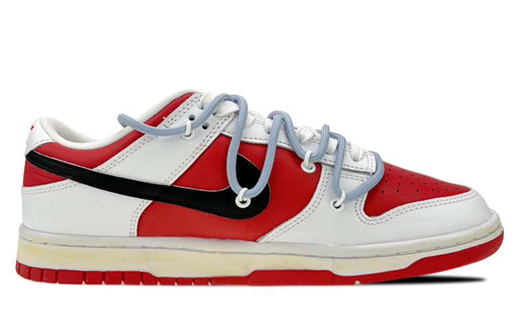 Order ナイキ ダンク レトロ "バレンタインブーケ" (カスタム) DD1391-600(Team叁-男款拼图解构S-BOX)