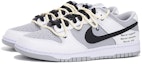 Lookbook 【定製球鞋】Nike Dunk Low Retro 情人節主題 簡約字母 解構 高街 特殊禮盒 低幫 板鞋 男款 灰白