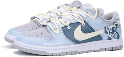 【カスタムシューズ】ナイキダンクロー レトロ「バレンタインデーブルーグレー」 DJ6188-003(Team拾伍-男款灰蓝熊S-BOX) Lookbook 【カスタムシューズ】ナイキダンクロー レトロ「バレンタインデーブルーグレー」 DJ6188-003(Team拾伍-男款灰蓝熊S-BOX)