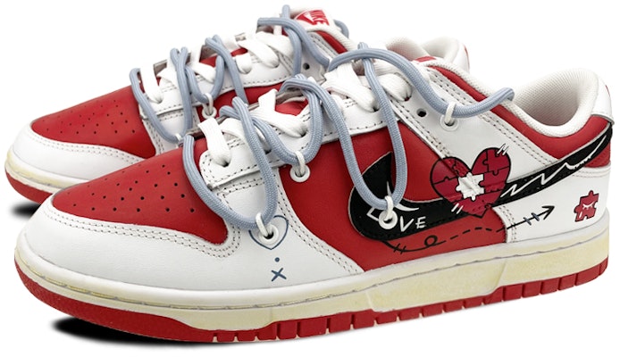 ナイキ ダンク レトロ "バレンタインブーケ" (カスタム) DD1391-600(Team叁-男款拼图解构S-BOX) Lookbook ナイキ ダンク レトロ "バレンタインブーケ" (カスタム) DD1391-600(Team叁-男款拼图解构S-BOX)