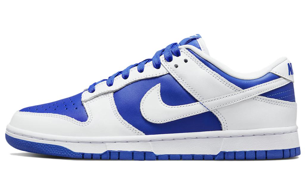 Sizing 【定制球鞋】Nike Dunk Low Retro 是在玩鞋 范·古 罗纳河畔的星夜 油畫 做舊 低筒 籃球鞋 男款 白藍