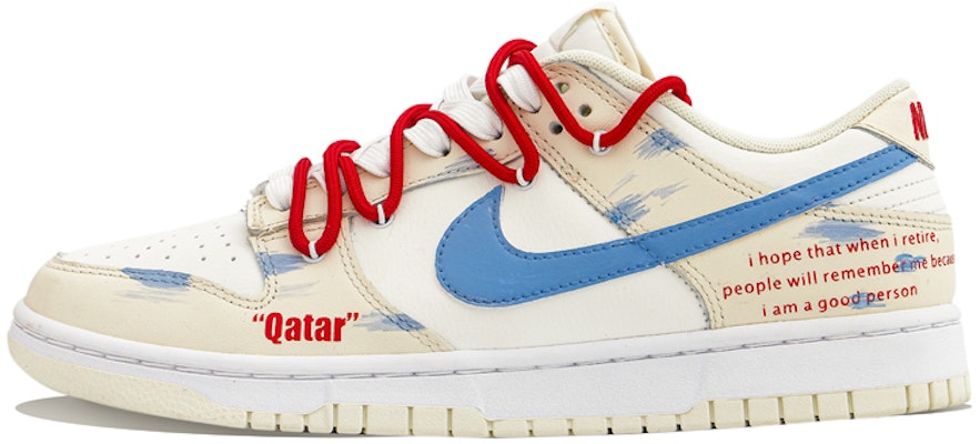 【定制球鞋】Nike Dunk Low Retro 紀念主題 香草冰淇淋 解構風 vibe風 低幫 板鞋 男款 奶白色 Buy 【定制球鞋】Nike Dunk Low Retro 紀念主題 香草冰淇淋 解構風 vibe風 低幫 板鞋 男款 奶白色
