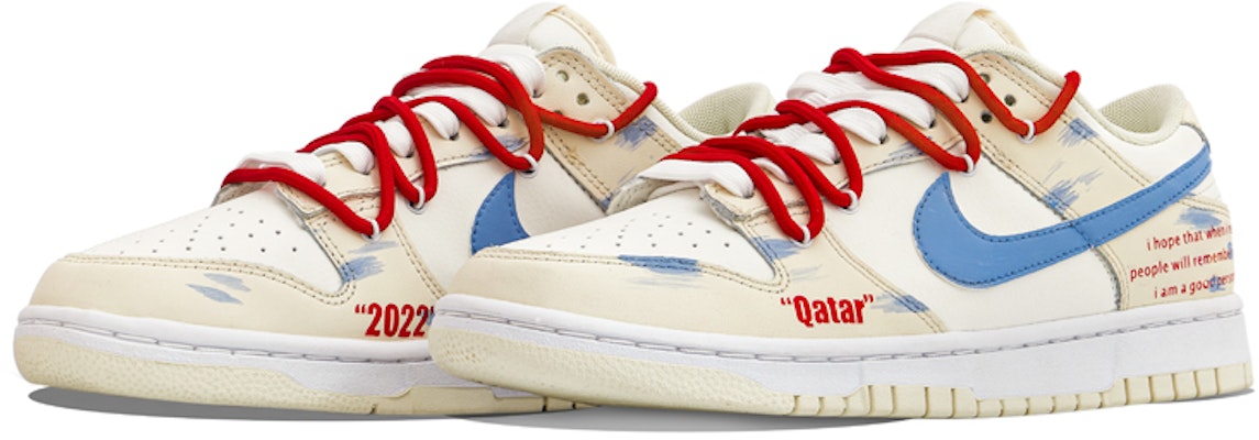 【定制球鞋】Nike Dunk Low Retro 紀念主題 香草冰淇淋 解構風 vibe風 低幫 板鞋 男款 奶白色 Lookbook 【定制球鞋】Nike Dunk Low Retro 紀念主題 香草冰淇淋 解構風 vibe風 低幫 板鞋 男款 奶白色