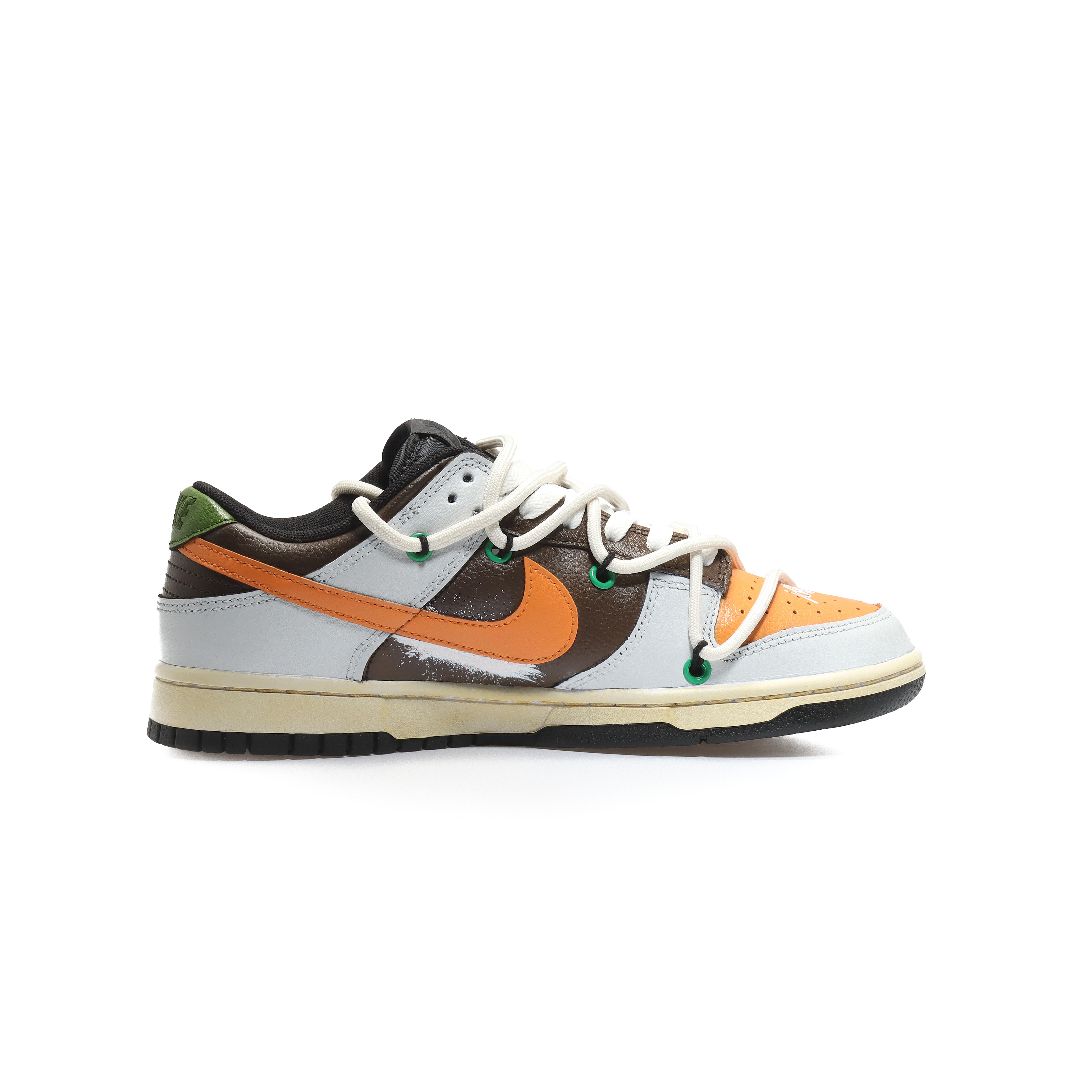 Order [Sepatu Custom] Nike Dunk Low Retro 'Vintage Graffiti' DJ6188-002(Team10-男款复古涂鸦米咖)
