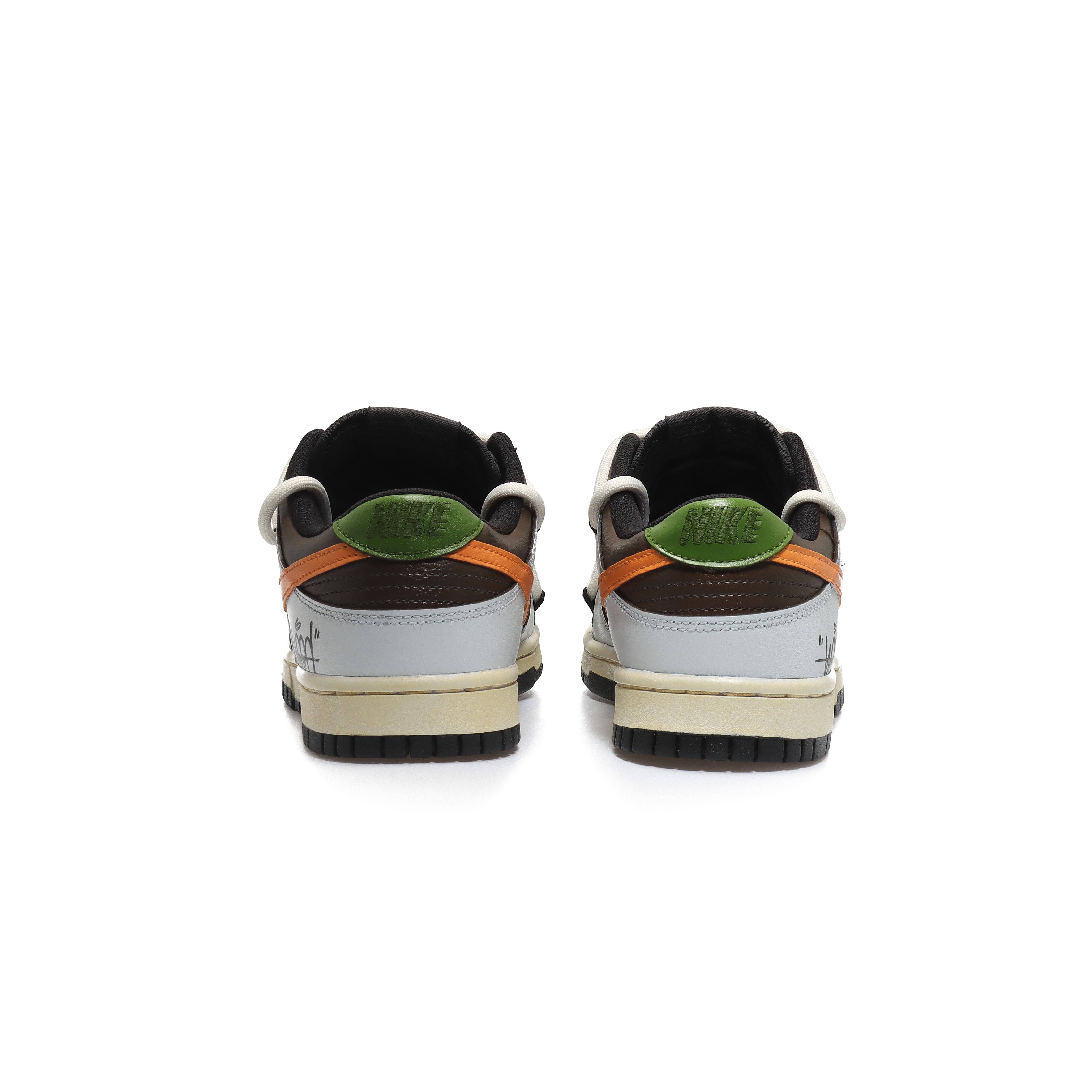 Purchase [Sepatu Custom] Nike Dunk Low Retro 'Vintage Graffiti' DJ6188-002(Team10-男款复古涂鸦米咖)