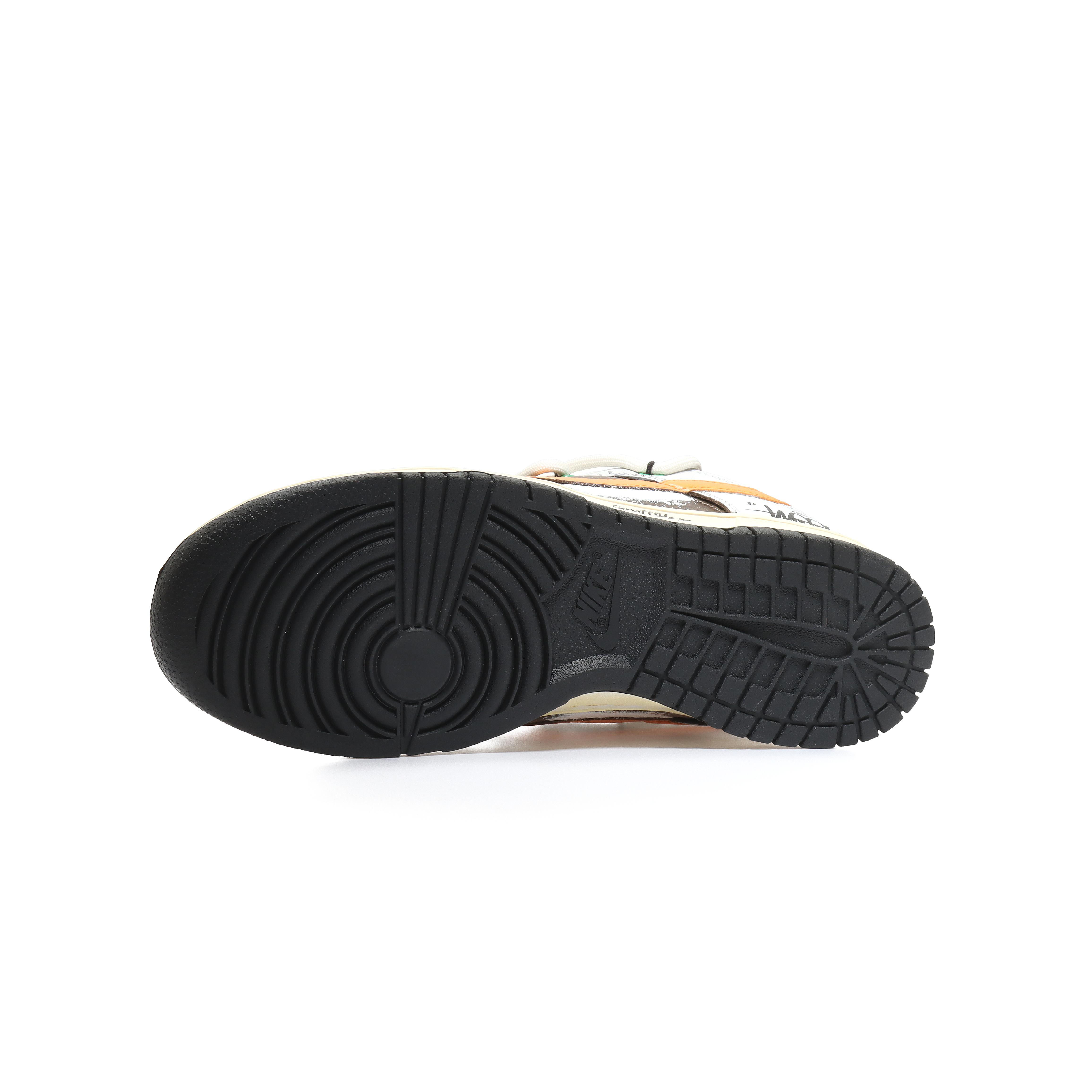 Details for [Sepatu Custom] Nike Dunk Low Retro 'Vintage Graffiti' DJ6188-002(Team10-男款复古涂鸦米咖)