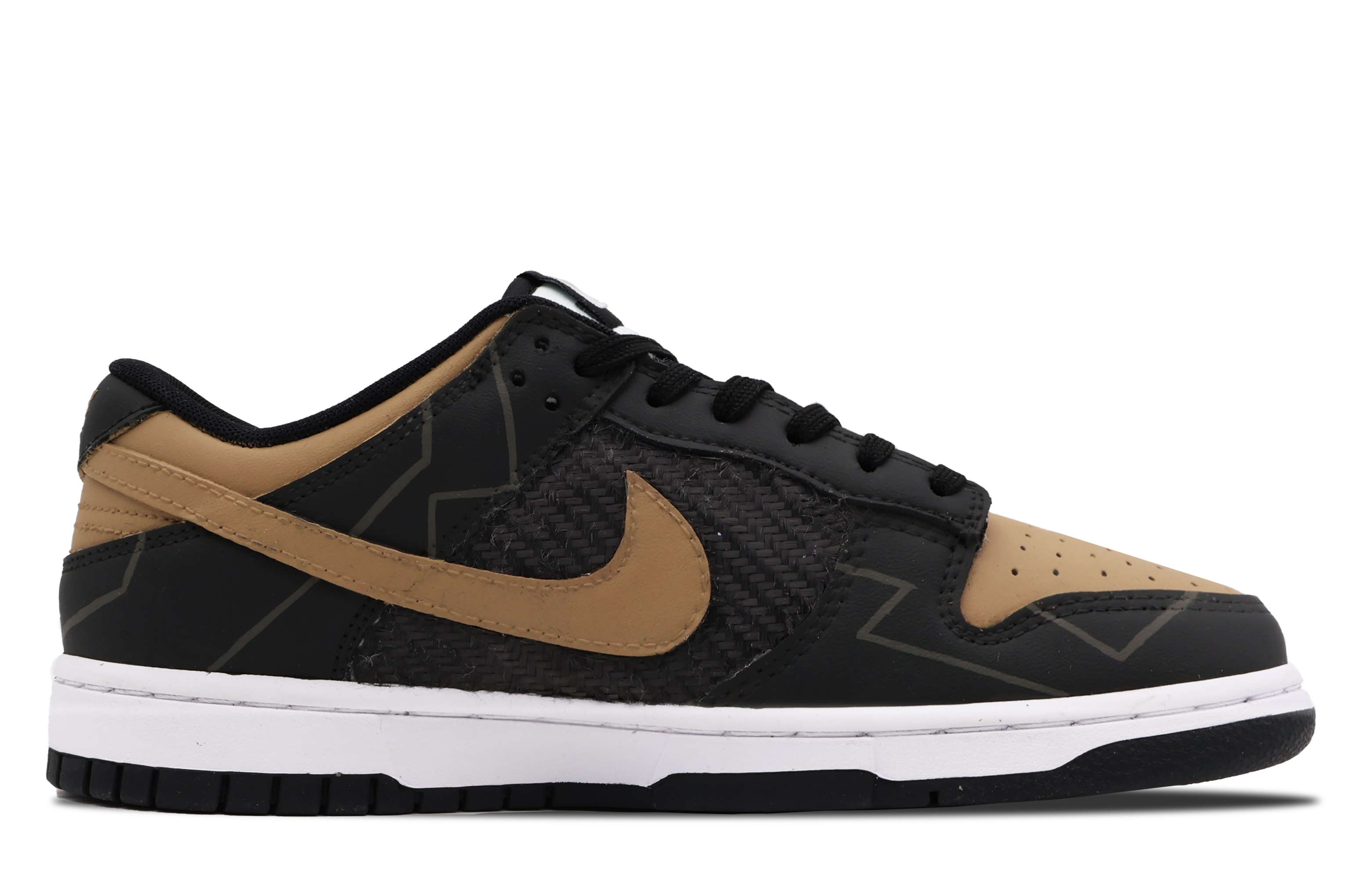 Order [定制鞋] 耐克Dunk低帮复古'瓦坎达黑金' DD1391-100(Team53-男款瓦坎达)