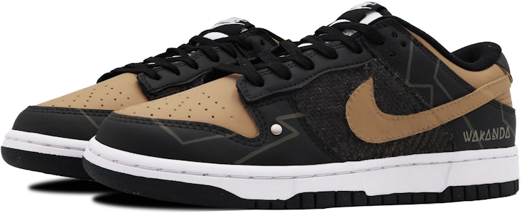 【客製球鞋】Nike Dunk Low Retro 瓦坎達 復古 七夕 高級 金屬浪 功能百搭 低筒 板鞋 男款 黑金 Lookbook 【客製球鞋】Nike Dunk Low Retro 瓦坎達 復古 七夕 高級 金屬浪 功能百搭 低筒 板鞋 男款 黑金