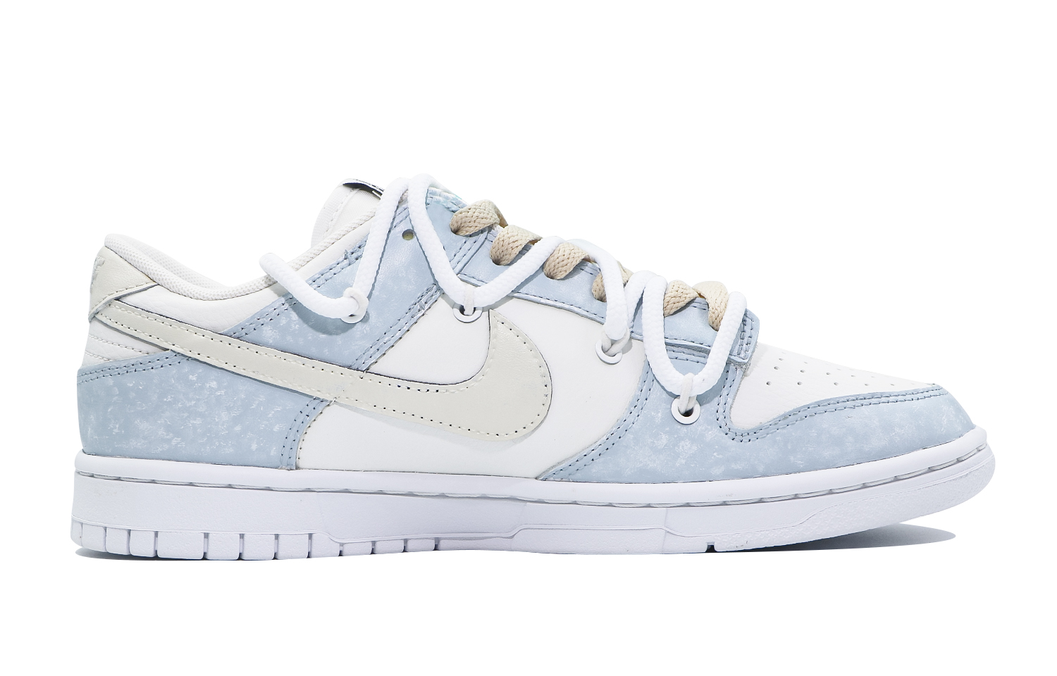 Order [Nike Dunk Low Retro 'Wheat Wave Deconstructed Graffiti'] カスタムシューズ DJ6188-101(Team48-风吹麦浪解构)