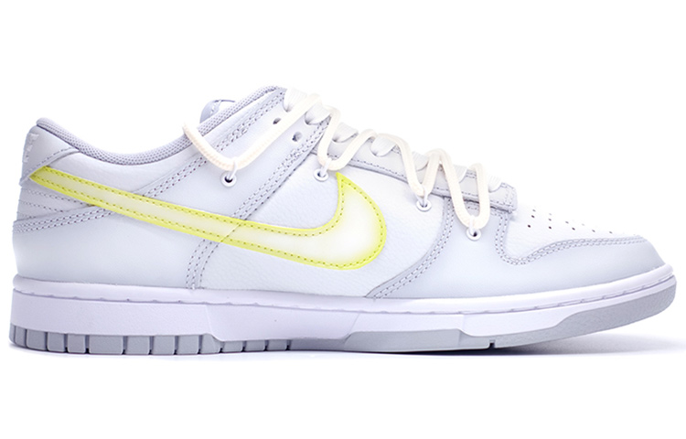 Order [Nike Custom] Dunk Low Retro 'Putih-Kuning Gradient Tech' DJ6188-001(Team拾捌-男款DK喷绘荧光)