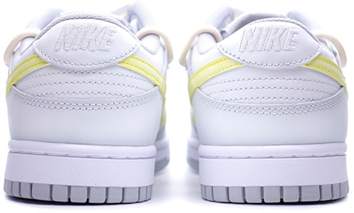 【カスタムシューズ】ナイキ ダンク ロー レトロ 'ホワイト-イエロー グラデーション テック' DJ6188-001(Team拾捌-男款DK喷绘荧光) Shop 【カスタムシューズ】ナイキ ダンク ロー レトロ 'ホワイト-イエロー グラデーション テック' DJ6188-001(Team拾捌-男款DK喷绘荧光)