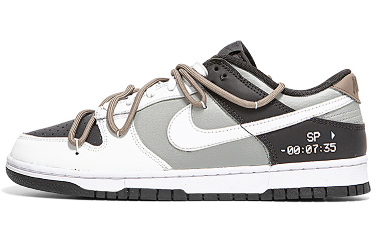 Buy [Sepatu Kustom] Nike Dunk Low Retro 'Putih Hitam Abu-abu' DJ6188-002(Team24-男款相机)