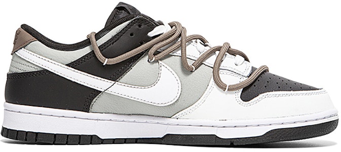 【客製化球鞋】 Nike Dunk Low 復古 攝影機 解構綁帶 簡約潮流 低筒 板鞋 男款 白黑灰 Order 【客製化球鞋】 Nike Dunk Low 復古 攝影機 解構綁帶 簡約潮流 低筒 板鞋 男款 白黑灰