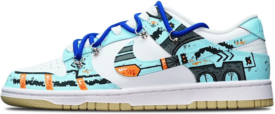 나이키 덩크 로우 레트로 '화이트 블루' 커스텀 (Nike Dunk Low Retro '화이트 블루' Custom) DV0833-100(TeamT-战损3湖水蓝S-BOX) Buy 나이키 덩크 로우 레트로 '화이트 블루' 커스텀 (Nike Dunk Low Retro '화이트 블루' Custom) DV0833-100(TeamT-战损3湖水蓝S-BOX)