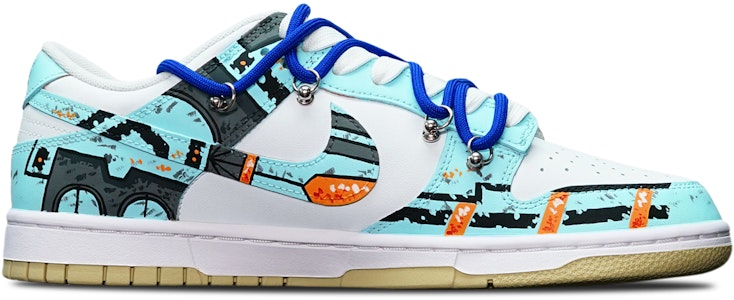 カスタム ダンク ロー "白青" (カスタムダンクロー シロアオ) DV0833-100(TeamT-战损3湖水蓝S-BOX) Order カスタム ダンク ロー "白青" (カスタムダンクロー シロアオ) DV0833-100(TeamT-战损3湖水蓝S-BOX)