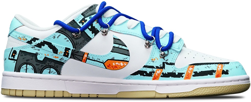 나이키 덩크 로우 레트로 '화이트 블루' 커스텀 (Nike Dunk Low Retro '화이트 블루' Custom) DV0833-100(TeamT-战损3湖水蓝S-BOX) Order 나이키 덩크 로우 레트로 '화이트 블루' 커스텀 (Nike Dunk Low Retro '화이트 블루' Custom) DV0833-100(TeamT-战损3湖水蓝S-BOX)