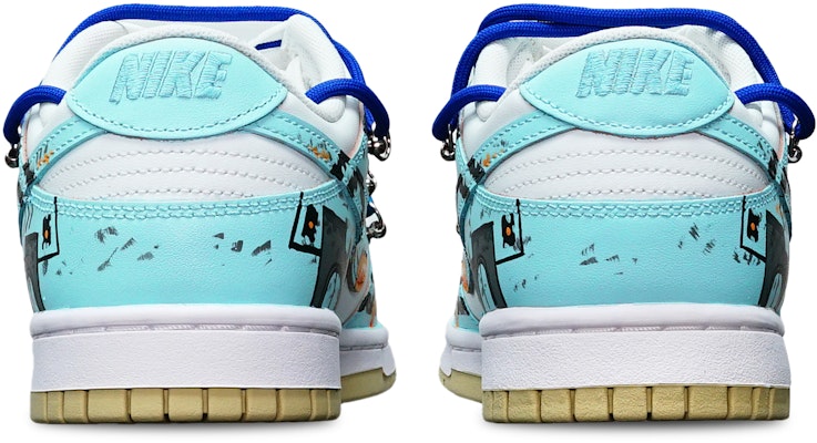 나이키 덩크 로우 레트로 '화이트 블루' 커스텀 (Nike Dunk Low Retro '화이트 블루' Custom) DV0833-100(TeamT-战损3湖水蓝S-BOX) Shop 나이키 덩크 로우 레트로 '화이트 블루' 커스텀 (Nike Dunk Low Retro '화이트 블루' Custom) DV0833-100(TeamT-战损3湖水蓝S-BOX)