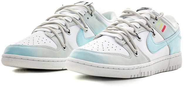 【定制鞋款】耐克Dunk Low复古‘白蓝灰’ DD1503-109(TeamA-男女解构未来灰白) Lookbook 【定制鞋款】耐克Dunk Low复古‘白蓝灰’ DD1503-109(TeamA-男女解构未来灰白)