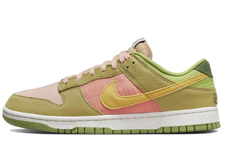 Sizing [Sneakers Custom] Nike Dunk Low Retro 'Putih Coklat Hijau' DM0583-800(Team40-男款复古时代棕绿白)