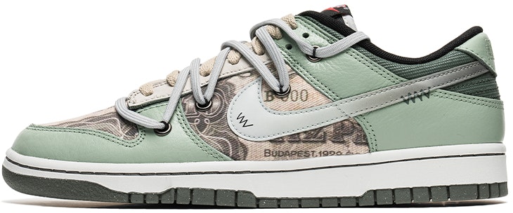 custom-shoes-nike-dunk-low-retro-white-green-dm-0108-001-team-b