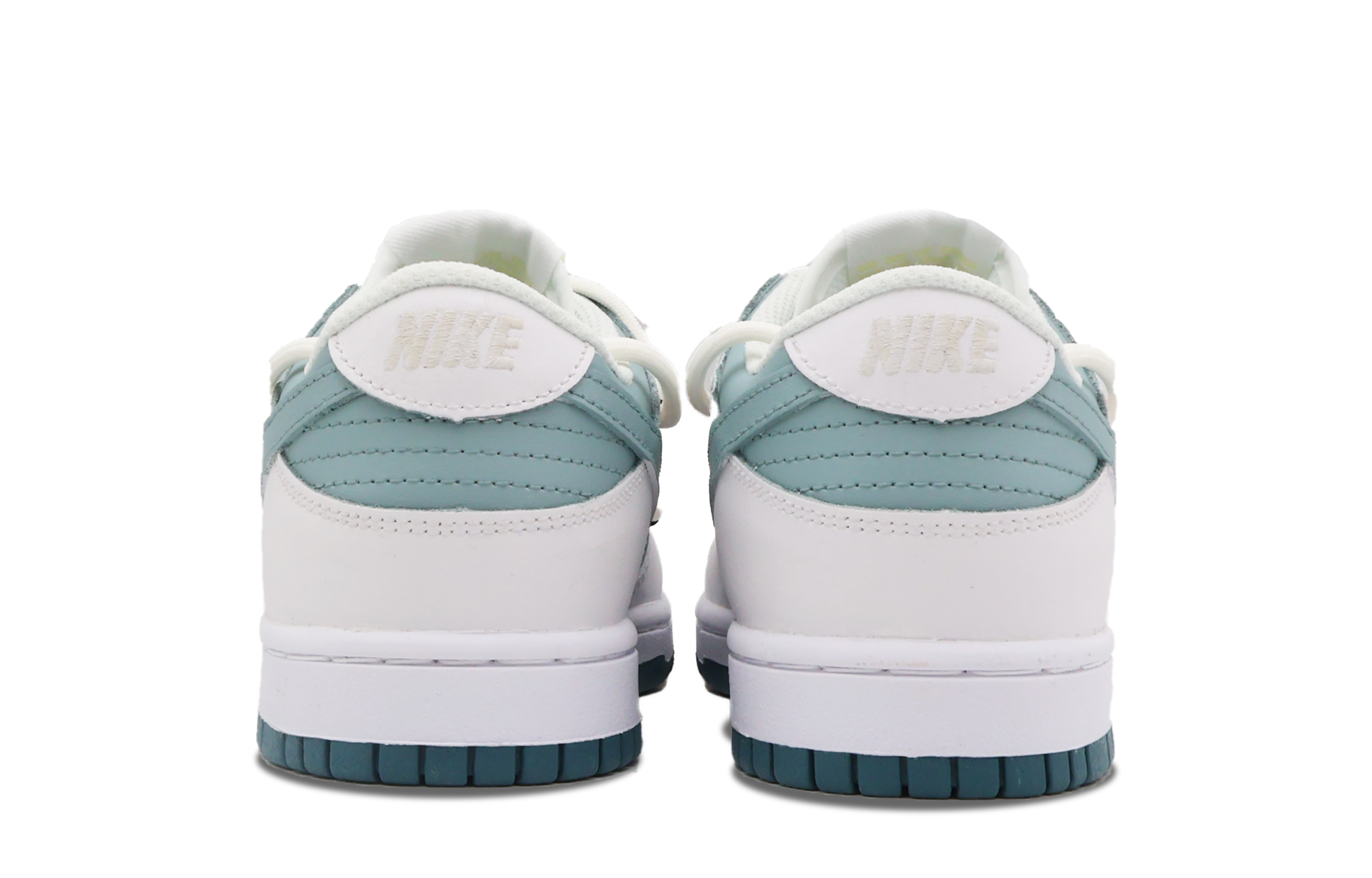 Shop [Zapatillas Personalizadas] Nike Dunk Low Retro 'Blanco Verde' FD9911-101(Team53-女款白露)