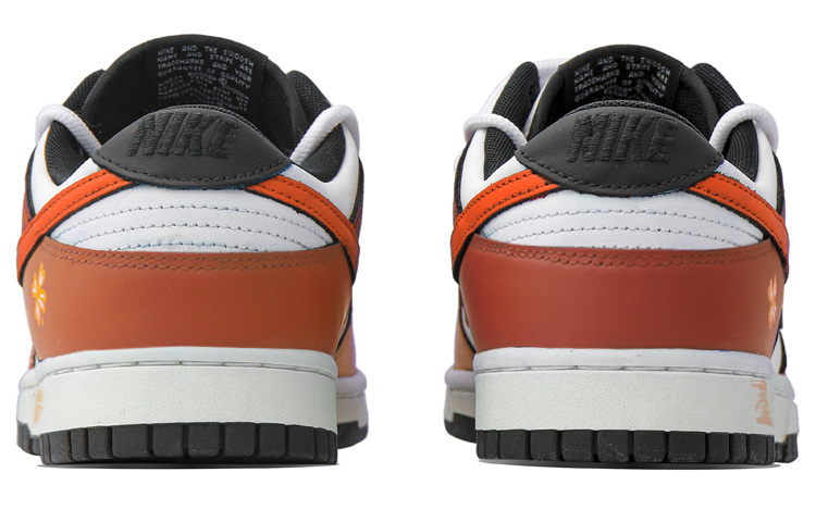 Shop [Sepatu Kustom] Nike Dunk Low Retro 'Putih Orange Clover' DD1391-100(Team34-四叶草男款)