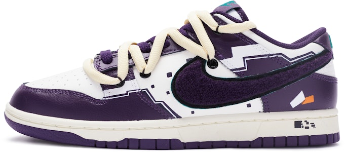 나이키 덩크 로우 레트로 '화이트 퍼플' (커스텀) DQ7683-100(TeamR-男款惑音白紫) Buy 나이키 덩크 로우 레트로 '화이트 퍼플' (커스텀) DQ7683-100(TeamR-男款惑音白紫)