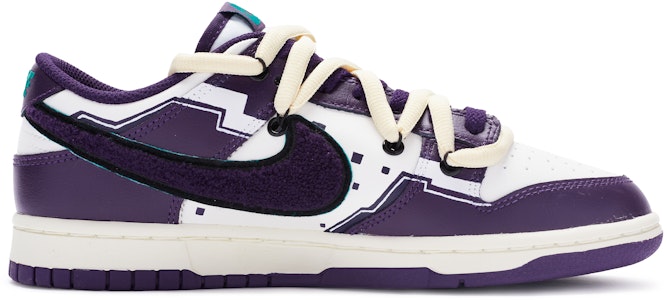 나이키 덩크 로우 레트로 '화이트 퍼플' (커스텀) DQ7683-100(TeamR-男款惑音白紫) Order 나이키 덩크 로우 레트로 '화이트 퍼플' (커스텀) DQ7683-100(TeamR-男款惑音白紫)
