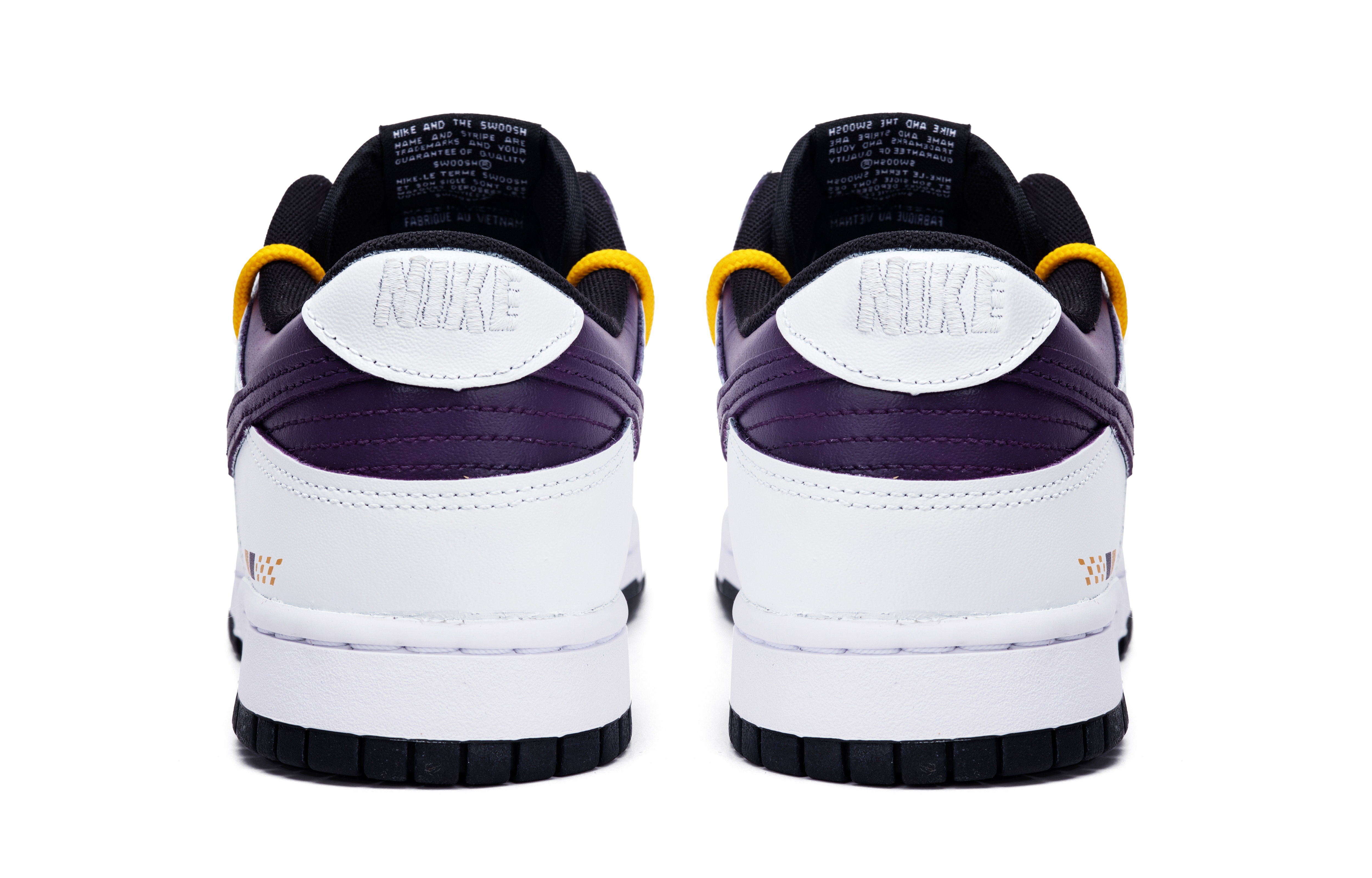 Shop 나이키 덩크 로우 레트로 '화이트 퍼플 레이싱' (커스텀) DD1391-100(Team44-极速赛车)