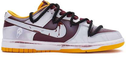나이키 덩크 로우 레트로 '화이트 옐로우-마룬' (커스텀) DD1391-702(TeamR-男款假面) Order 나이키 덩크 로우 레트로 '화이트 옐로우-마룬' (커스텀) DD1391-702(TeamR-男款假面)