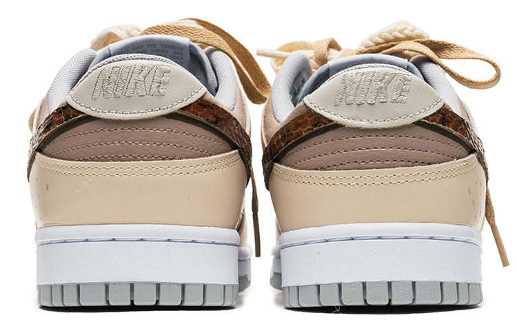 Shop [Sepatu Custom] Nike Dunk Low Retro 'Wild Crane' DJ6188-003(TeamB-莫兰迪莽纹S-BOX)