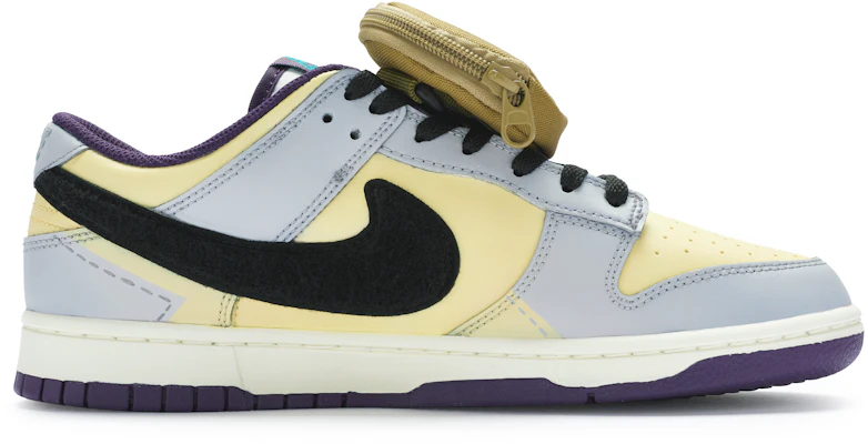 Nike Dunk Low Retro "Lana Gris/Amarillo/Morado" DQ7683-100(Team80-男款荒野求生) Order Nike Dunk Low Retro "Lana Gris/Amarillo/Morado" DQ7683-100(Team80-男款荒野求生)