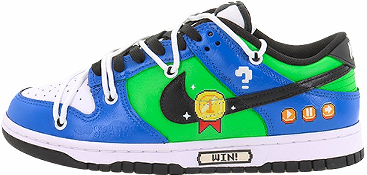 custom-shoes-nike-dunk-low-retro-winning-blue-green-white